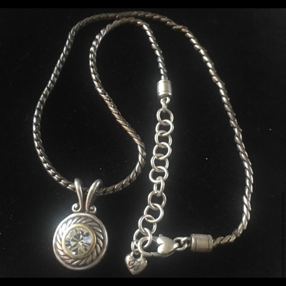 Brighton Heiress Necklace 16-18” Crystal necklace